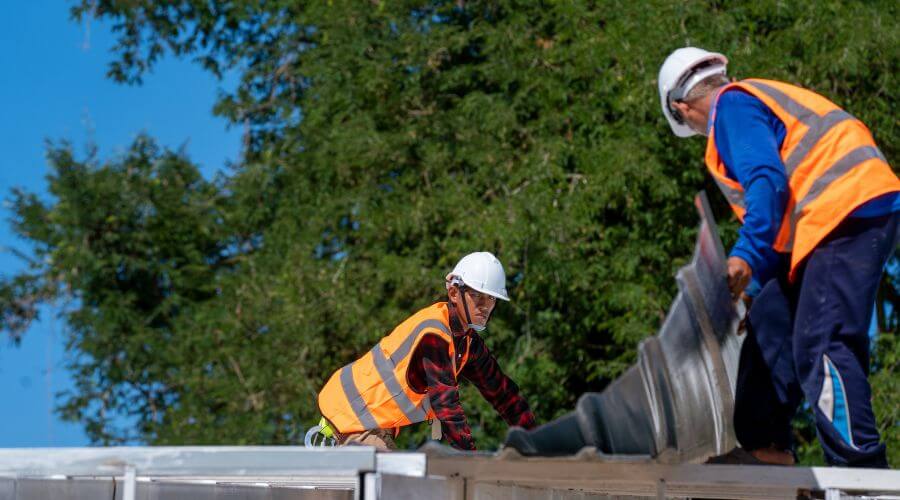 Professional metal roof installation in Little Switzerland, NC